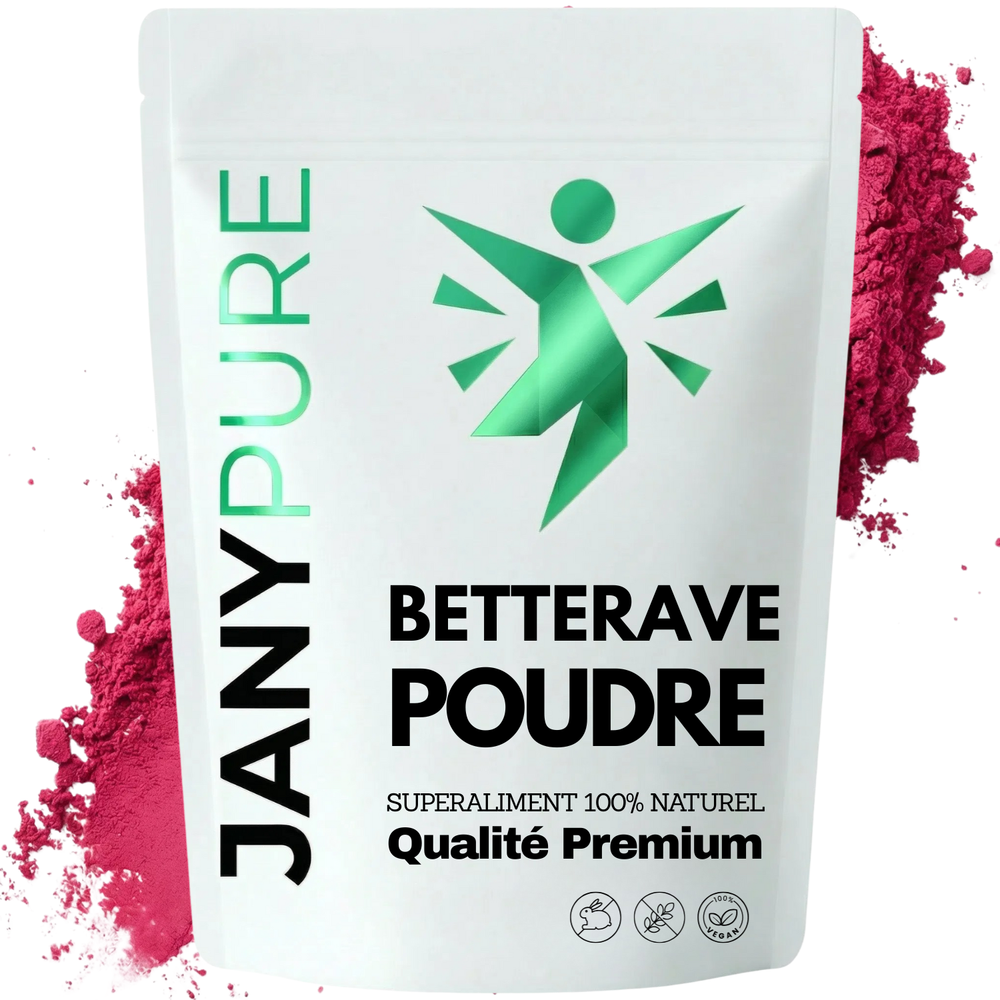 Poudre de Betterave Rouge Pure | Booster de Performance Sportive | Riche en Nitrates Naturels pour Énergie, Endurance, Oxygénation | Pré-Workout | Soutien Cardiovasculaire, Tension Artérielle | Vegan