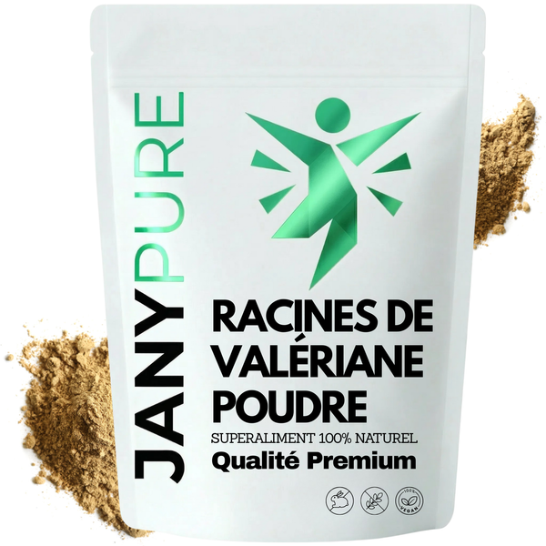 Valeriane Poudre Racine | Sommeil Naturel Profond Réparateur | Anti Stress Anxiété | Relaxation Musculaire Détente | Sérénité Mentale Bien-être | Qualité Supérieure Sachet Refermable