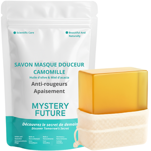 Savon Camomille 140g | Nettoyant Doux & Apaisant | Soin Confort Peaux Sensibles | Visage & Corps | Usage Quotidien