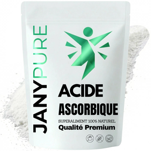 Acide Ascorbique Poudre Vitamine C Pure | Immunité Défenses Naturelles Énergie Vitalité | Antioxydant Puissant Collagène Anti-Âge | Poudre Fine Soluble Sachet Refermable