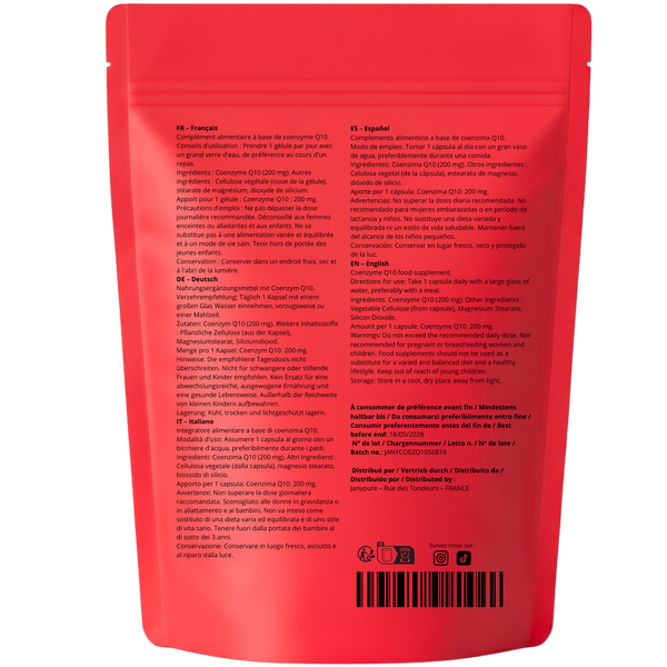 Coenzyme Q10 Ubiquinone Active 200mg