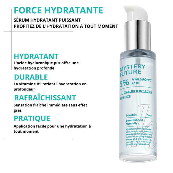 Sérum 5% Acide Hyaluronique | Hydratation Profonde