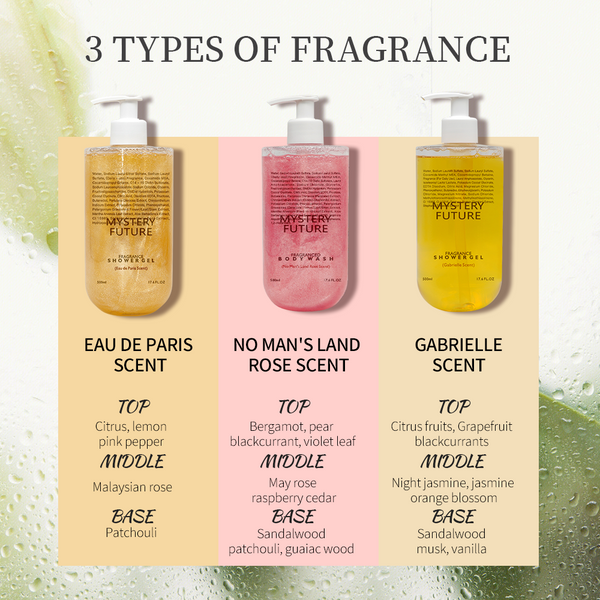 Gel Douche Parfumé Senteur Rose du Désert | Parfum Envoûtant