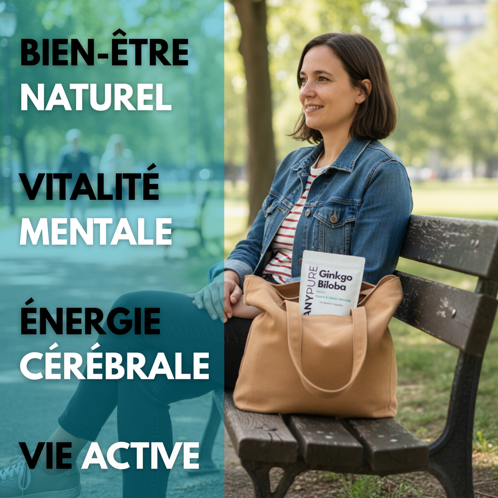 Formule Cerveau Optimal | Lion's Mane + Ginkgo + Magnésium + Vitamine C