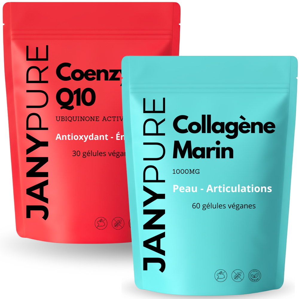 Pack Anti-Âge Cellulaire | Collagène + CoQ10