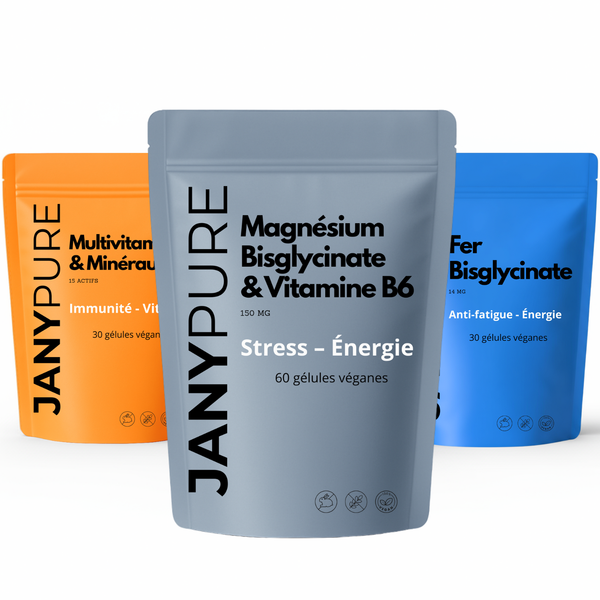 Formule Énergie Complète | Multivitamines + Fer + Magnésium