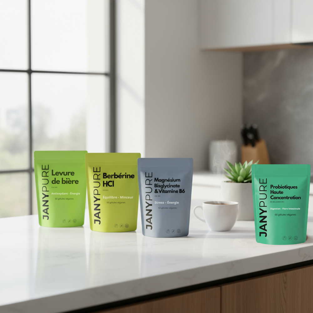 Formule Métabolisme Optimal | Berbérine + Probiotiques + Levure + Magnésium