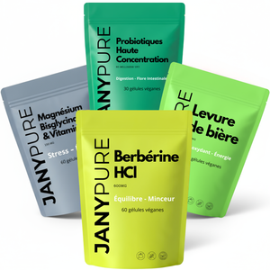 Formule Métabolisme Optimal | Berbérine + Probiotiques + Levure + Magnésium