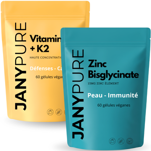 Pack Immunité Renforcée | Vitamine D3+K2 + Zinc