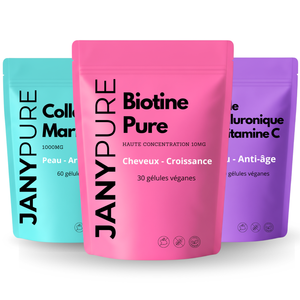 Formule Jeunesse Complète | Acide Hyaluronique + Collagène + Biotine