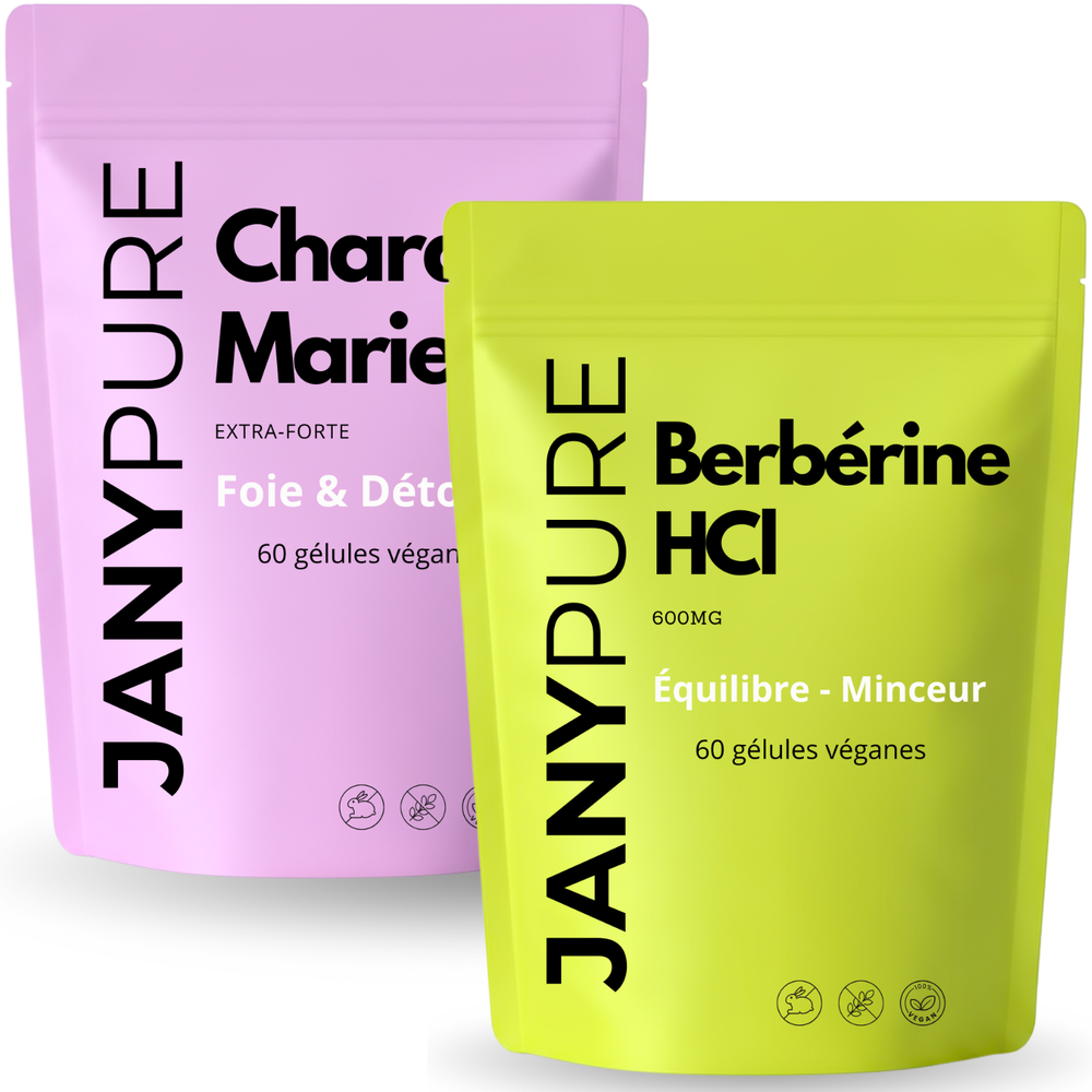 Pack Détox Naturelle | Berbérine + Chardon-Marie