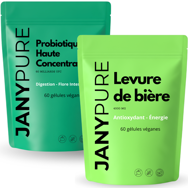 Pack Digestion Confort | Probiotiques + Levure de Bière