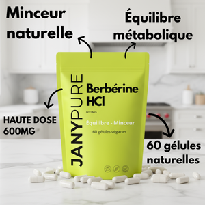 Berbérine HCL 600mg