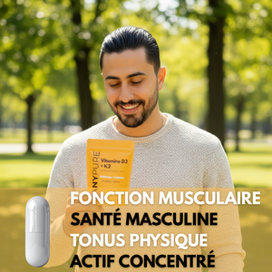 Vitamine D3 + K2 Haute Dose 2000UI