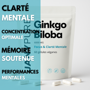 Pack Énergie Mentale | Shilajit + Ginkgo