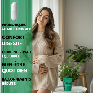 Probiotiques 10 Souches 60Milliards UFC