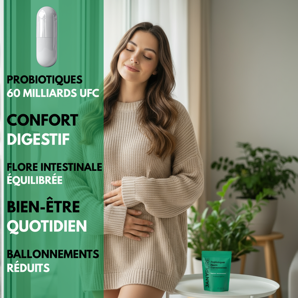 Probiotiques 10 Souches 60Milliards UFC