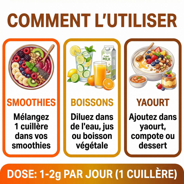 Poudre de Guarana Natif du Brésil |  x Plus de Caféine que le Café | Énergie Durable, Concentration, Minceur | Stimulant Naturel Puissant Anti-Fatigue | Paullinia Cupana Vegan