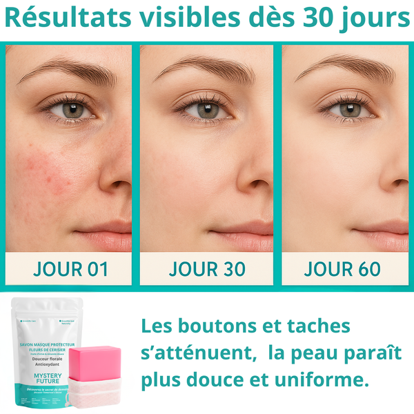 Savon Fleurs de Cerisier | Antioxydant Délicat Anti-Âge