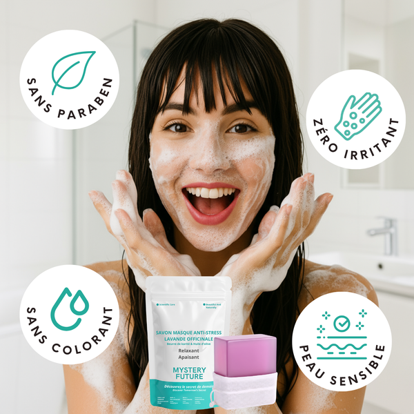 Savon Lavande | Relaxant Anti-Stress Aromathérapie