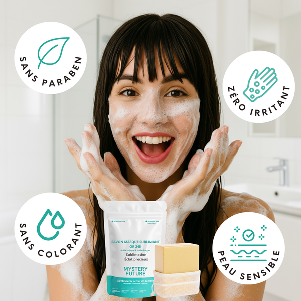 Savon Or 24K | Luxe Premium Éclat Anti-Taches