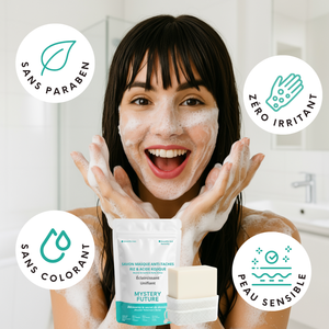 Savon Riz & Acide Kojique | Éclat & Uniformité du Teint | Anti-Taches Pigmentaires | Nettoyant Doux Visage & Corps | Peaux Ternes Hyperpigmentation