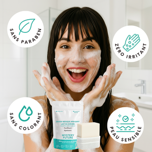 Savon Lait de Chèvre | Visage & Corps Hydratant Nourrissant Apaisant | Nettoyant Doux Peaux Sensibles Sèches Acnéiques | 100% Naturel 140g