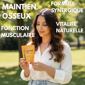 Vitamine D3 + K2 Haute Dose 2000UI