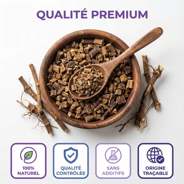 Racine de Valériane Coupée pour Tisane et Décoction | Sommeil Naturel Profond et Réparateur | Anti Stress Anxiété | Relaxation Musculaire | Qualité Supérieure Sachet Refermable