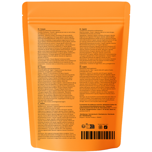 Multivitamines & Minéraux 15 Actifs