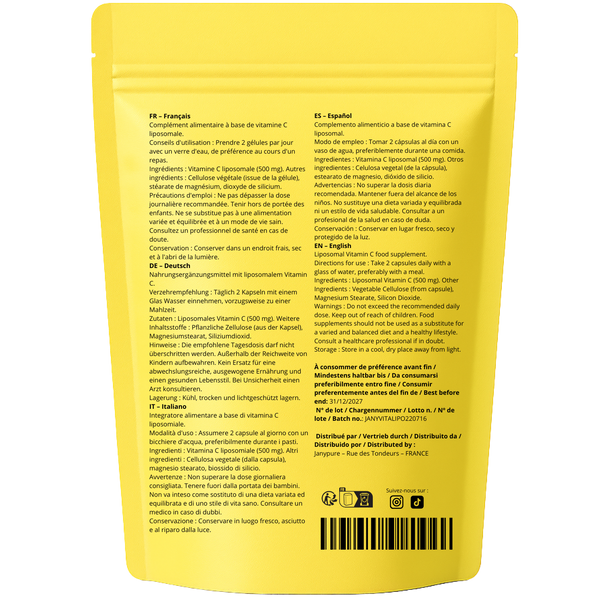 Vitamine C Liposomale 1000mg
