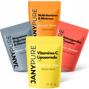 Formule Vitalité Premium | Multivitamines + Vitamine C + Ashwagandha + Magnésium