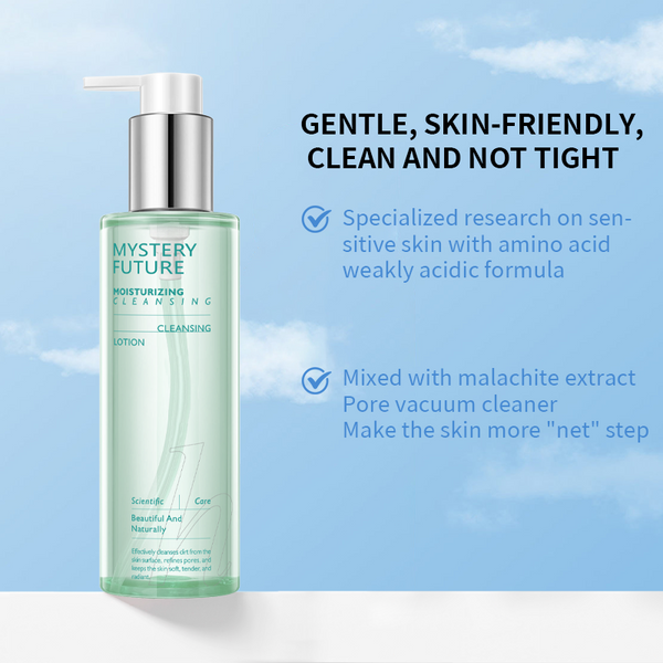 Lotion Nettoyante Hydratante Acide Hyaluronique | Démaquillage Doux